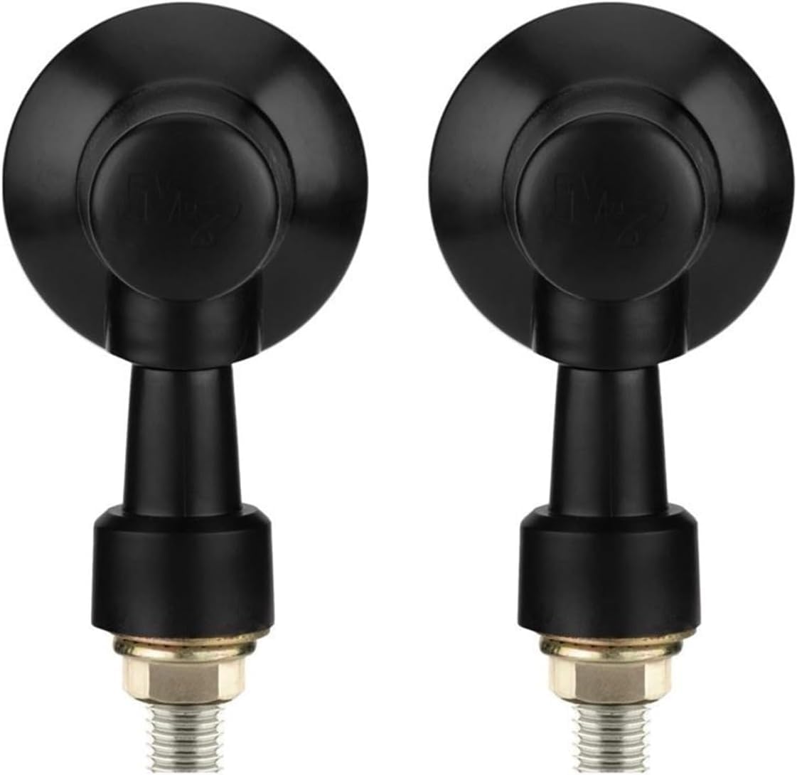 Generic Mini uniwersalne wskaźniki Dla Kawasaki Dla Suzuki Dla Honda Lampa kierunkowskazów 2 szt. Lampa kierunkowskazów motocyklowych Bursztynowe migacze