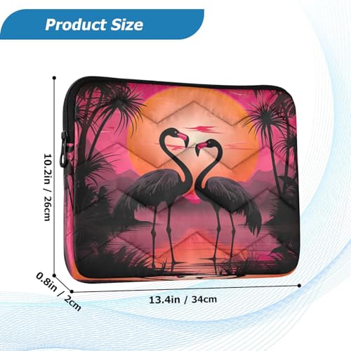 Funda para portátil Flamingo at Sunset 13-14 pulgadas miniatura 3
