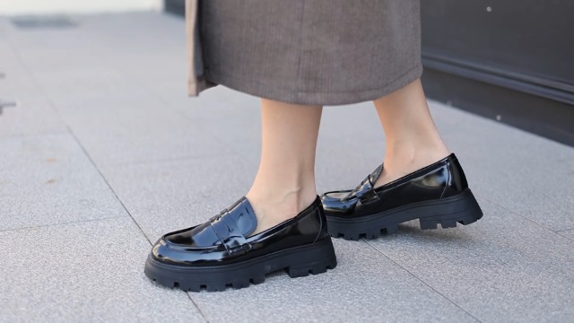 Amazon.com | Cestfini Women Platform Loafers Dress Casual