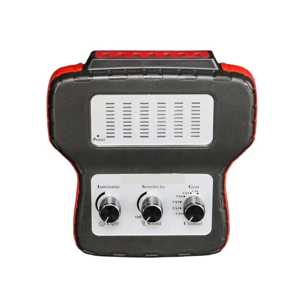 Estetoscopio de Seis Canales Detector de chasis de Coche Estetoscopio de Ruido del Motor Compatible con vehículos automotrices