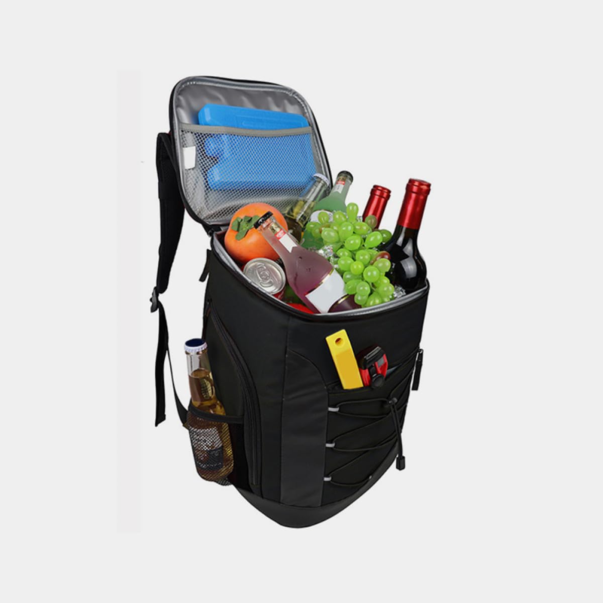 GLEAVI Zaino Termico Porta Pranzo Oxford Rivestimento Peva e Alluminio, Grande capacità, Isolamento per Mantenere Caldo o Freddo, per Picnic All'aperto