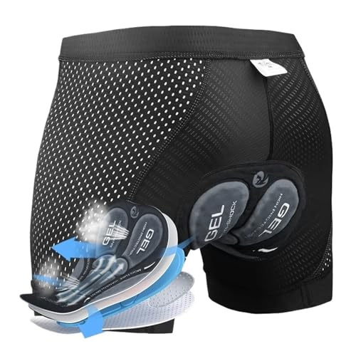 Calzas ciclismo con almohadilla gel 5D transpirables hombre miniatura 1