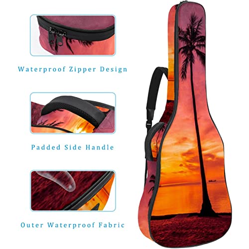 Hondank Housse de transport étanche pour guitare avec bandoulière réglable Motif forêt et jungle, Multicolore 04, 42… - Les Beatles, Paul McCartney, John Lennon, RIngo Starr, George Harrison Hondank Housse de transport étanche pour guitare avec bandoulière réglable Motif forêt et jungle, Multicolore 04, 42… – Image 5