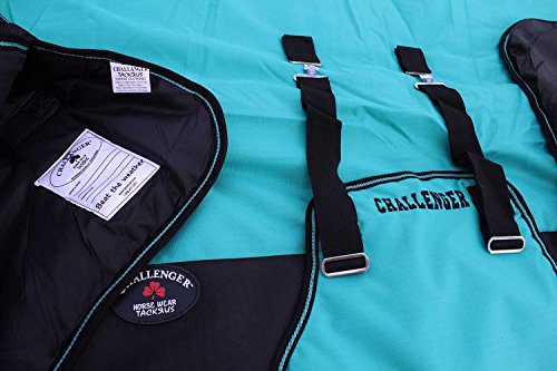 Image of 68 inch 1200D Turnout Waterproof Horse Winter Blanket Heavy Belly Band 511B