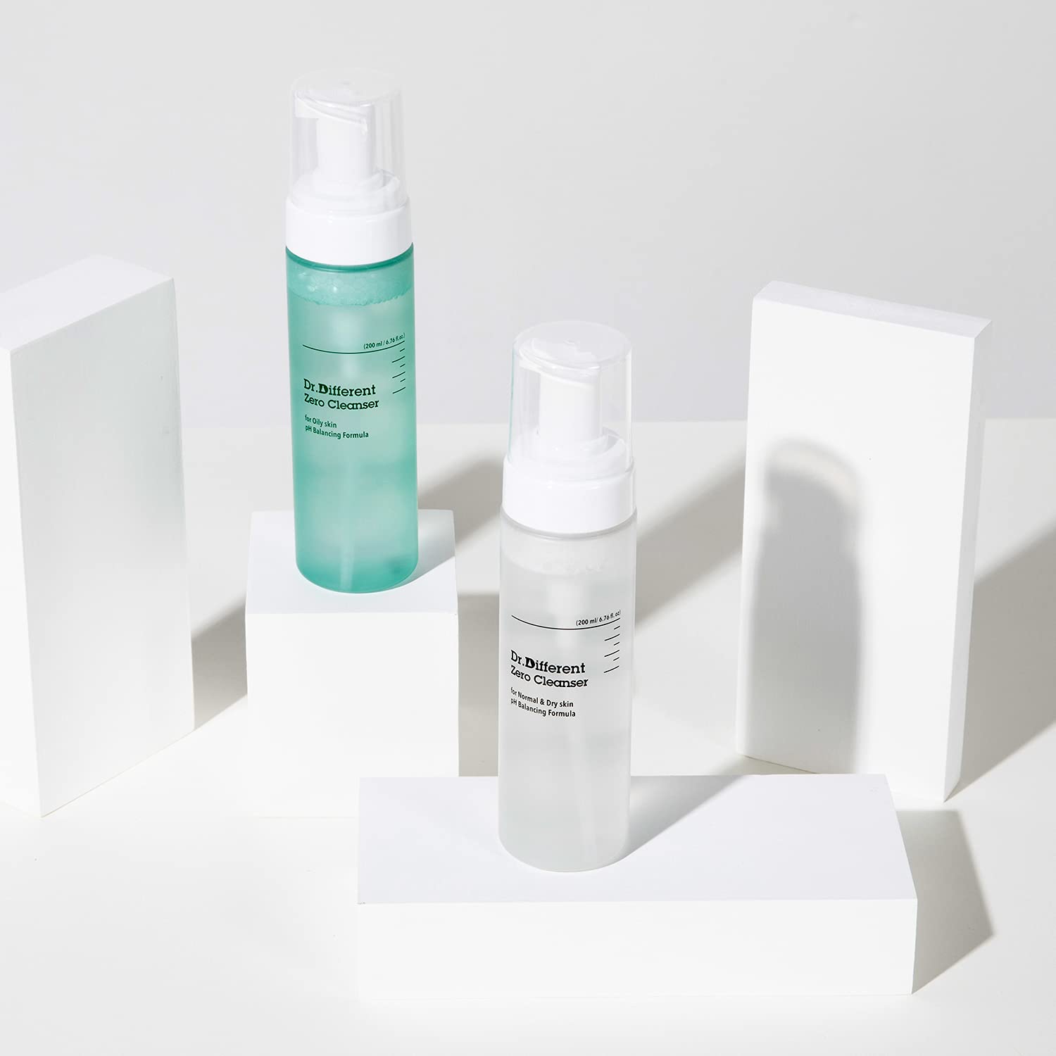 Dr.Different Zero Cleanser for Oily Skin - Sebum Control and Soothing for Acne Prone Skin, Hypoallergenic pH 5.5 Face Bubble Foaming Cleanser with Tea Tree Oil, 6.76 fl.oz. - Image 6