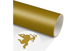 TransWonder Gold Puff Vinyl Heat Transfer: Elevate Your Designs with 3D Embellishments