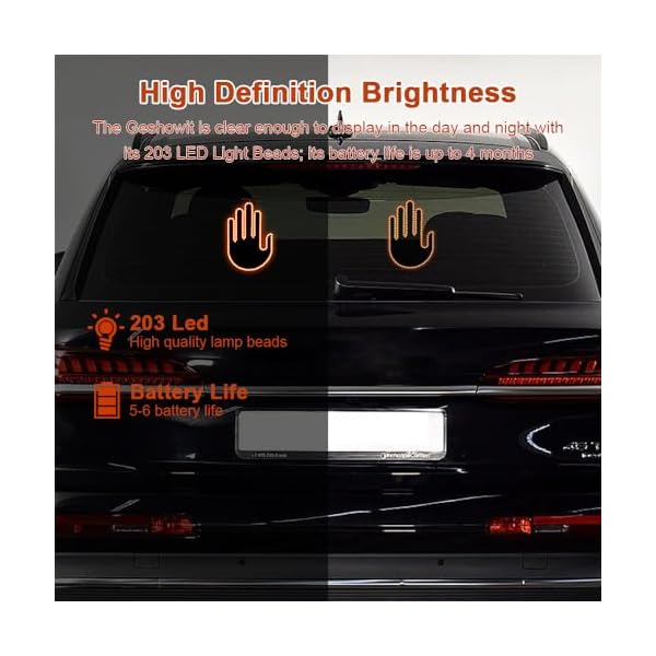 Car Finger Light with Remote Control - Image 3