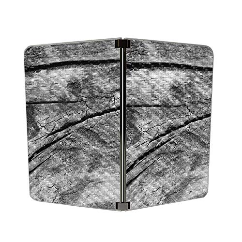 Image of MIGHTY SKINS MightySkins Carbon Fiber Skin for Microsoft Surface Duo - Dead Wood | Protective, Durable Textured Carbon Fiber Finish | Easy to Apply, Remove, and Change Styles | Made in The USA
