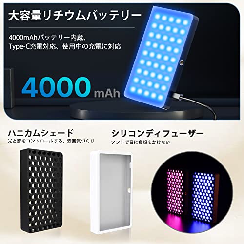 Ulanzi LT002 LEDビデオライト RGB撮影ライト の商品画像 6