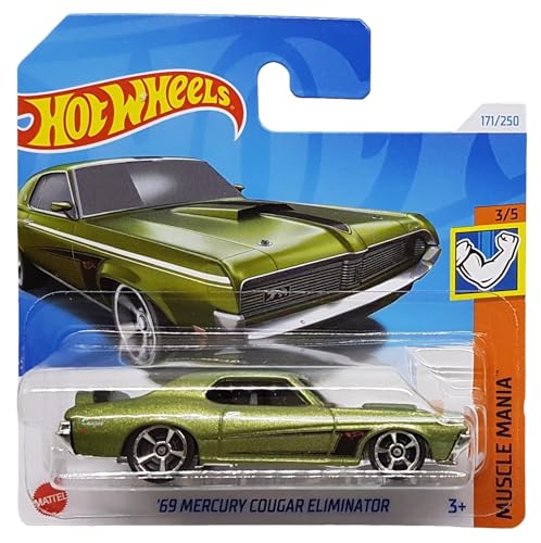 Hot Wheels 69 Mercury Cougar Eliminator voiture miniature collection HTD98 1:64