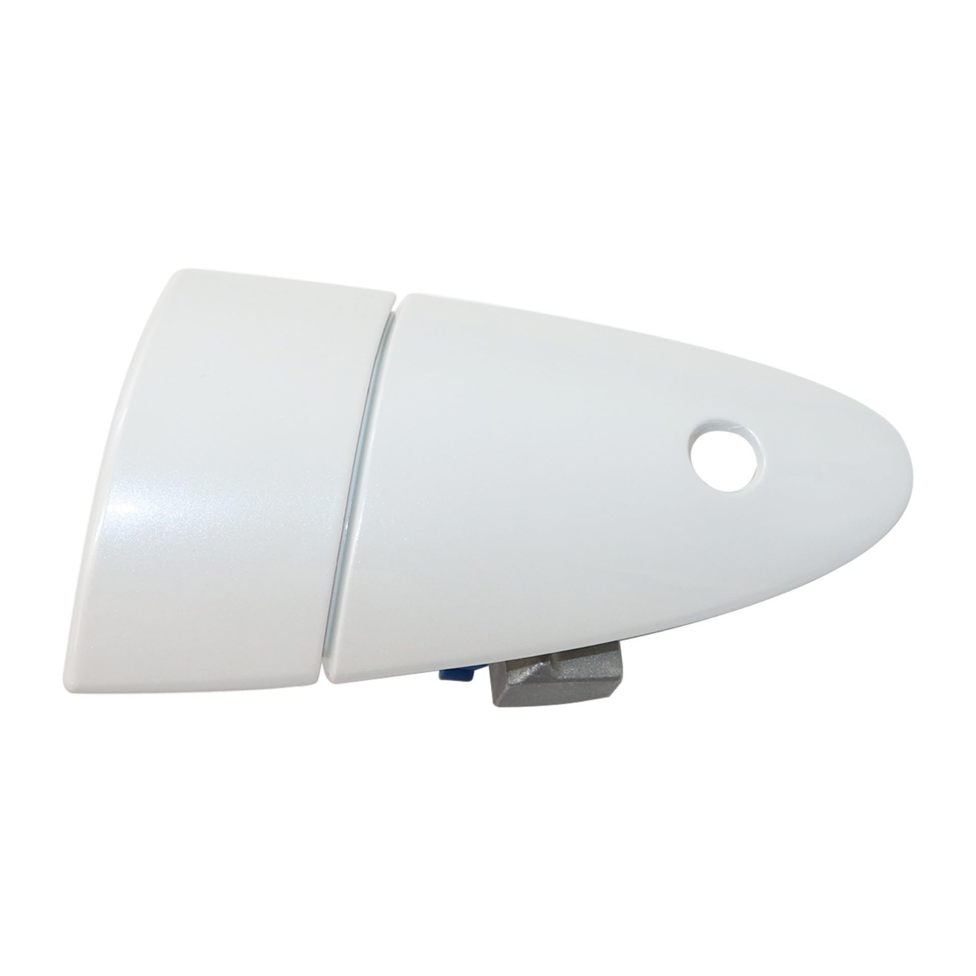 GXARTS White Left Door Outer Handle Compatible with Honda CRZ CR-Z 2011 2012 2013 2014 2015 with Key Hole 72181-SZT-003