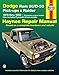 Read Dodge Ram 50/D-50 Pick-ups & Raider & Plymouth Arrow Pick-ups (79-93) Haynes Repair Manual (Does not Reader