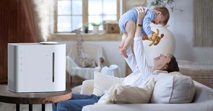 Amazon.co.jp: 加湿器 卓上 加湿量最大300ml/h 4.3L大容量 28畳