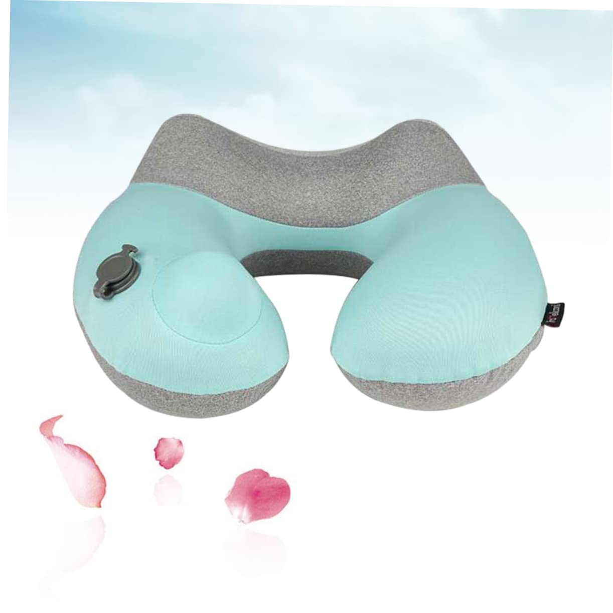 Almohada Inflable Viaje Cuello u Almohadas Aire Cervical Ligera para Dormir Lavable