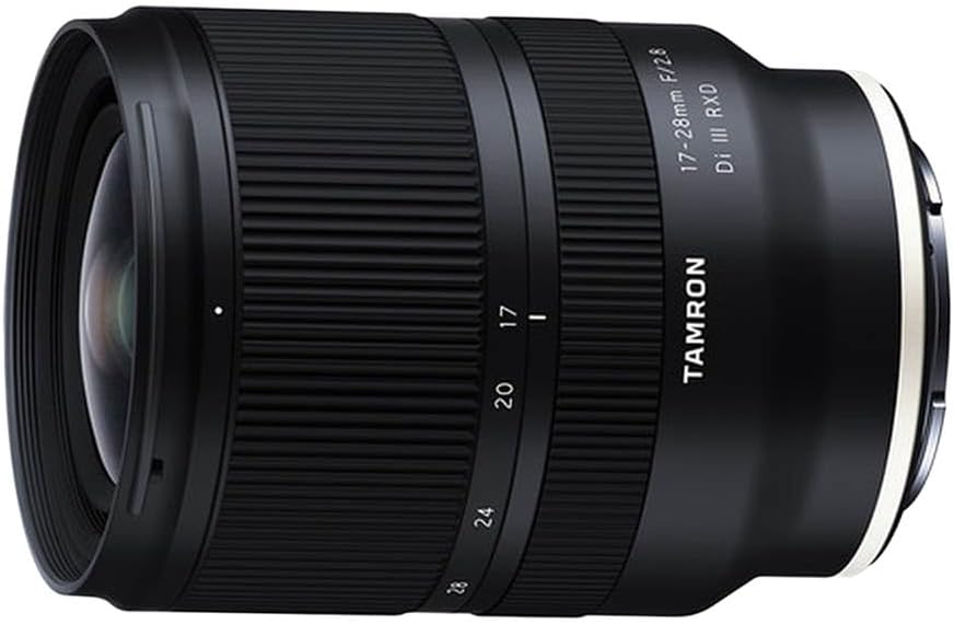 Tamron 17-28mm f/2.8 Di III RXD for Sony Mirrorless Full Frame/APS-C E Mount, Black (AFA046S700)