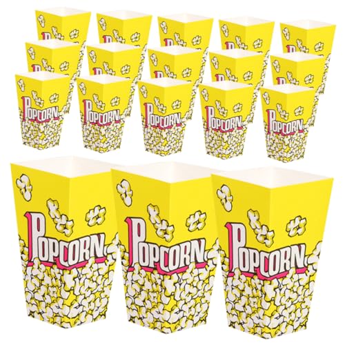 OATIPHO Popcorn Carton Party Snack Container 100pcs Popcorn Night Supplies Carnival Party Supplies