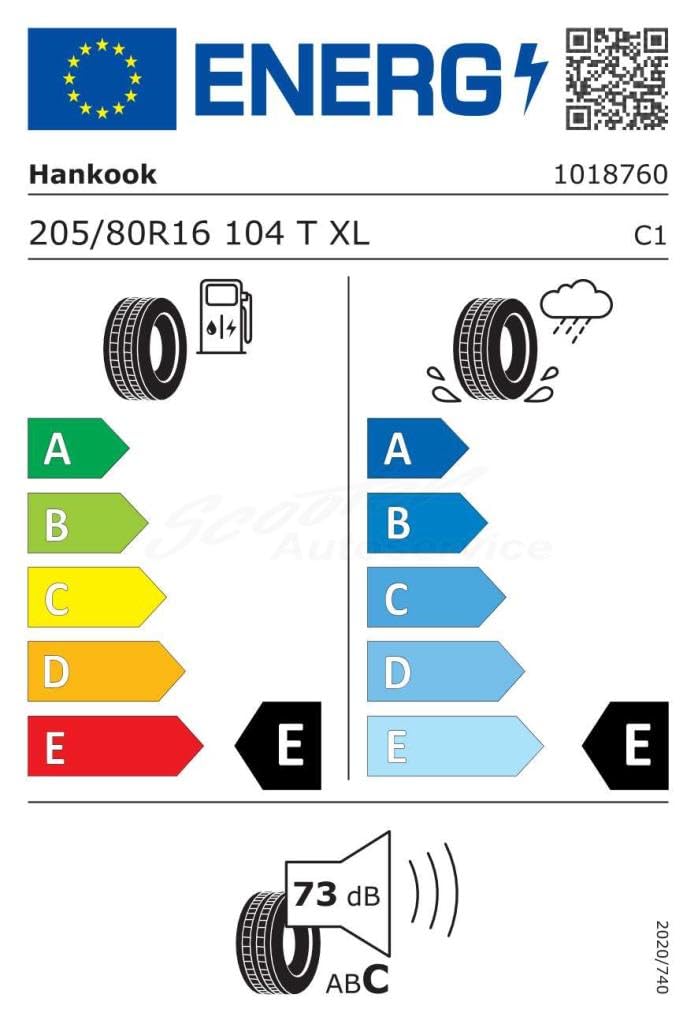 Hankook Dynapro ATM RF10 XL FR M+S - 205/80R16 104T - Pneu Été