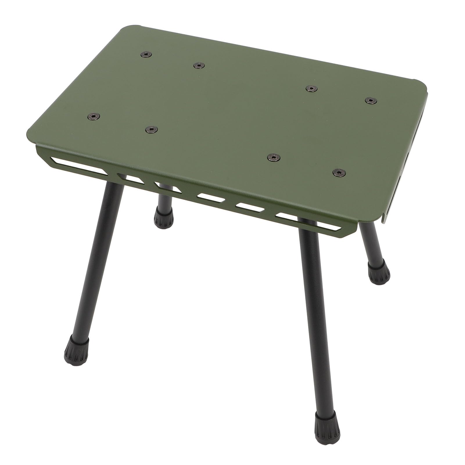 LIZEALUCKY Sgabello pieghevole portatile Cuscino del sedile in tessuto Oxford leggero in alluminio Supporto 330,7 libbre Sedia da campeggio per escursionismo da viaggio con carico (Verde)