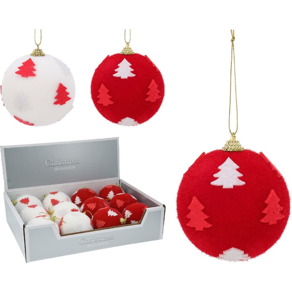 Koopman Christmas Decoration Ball, 8 cm Size