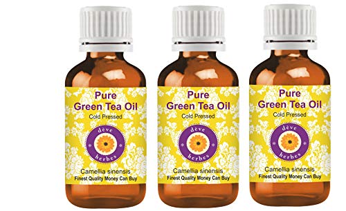 Huile de thé vert antioxydante Deve Herbes Camellia sinensis pressée à froid purifiante