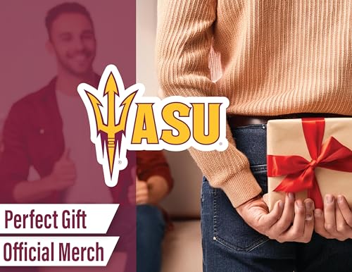 Image of Arizona State University Stickers ASU Decals Merch Sun Devils Car 14 Pc