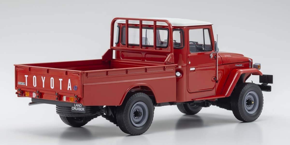 Amazon | 京商オリジナル 1/18 トヨタ ランドクルーザー 40 レッド