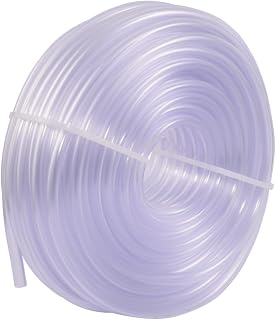 Eastman 1/4" ID x 3/8" OD Clear PVC Vinyl Tubing 100ft - FDA Compliant for Water, Aquariums, Labs & Drainage
