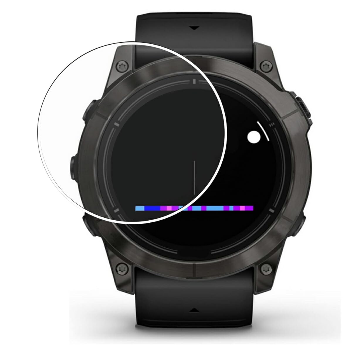 Amazon.co.jp: 【2枚セット】ClearView Garmin epix Pro Gen2 51mm用 