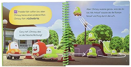 Vtech Lernstufe 1 - TUT TUT Cory Flitzer: Die Superheldenschule 80-462504 Lernbuchsystem, Mehrfarbig