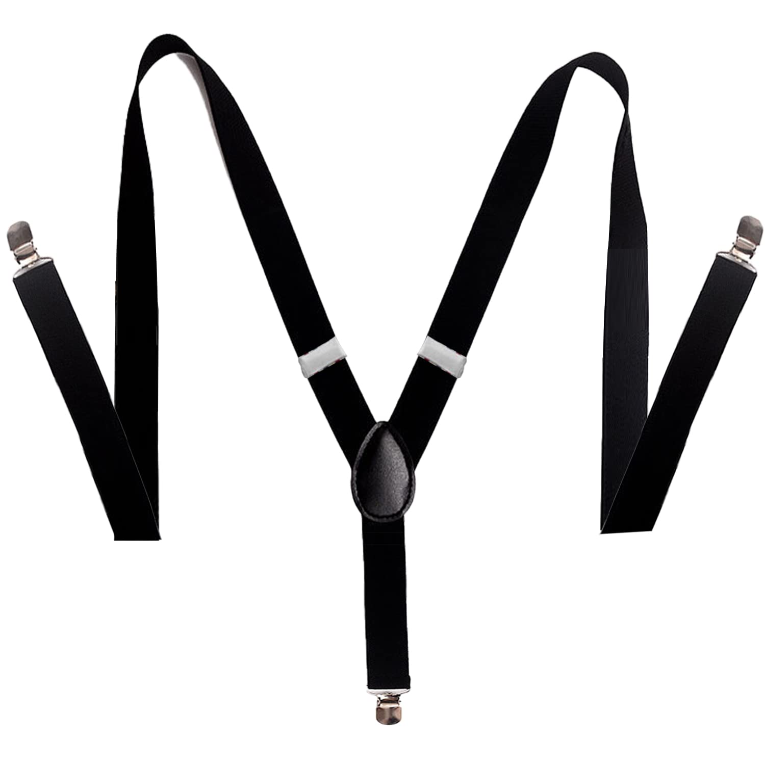 Suspenders for Women and Men Adjustable Elastic Y Back Style Unisex Suspenders With Strong Metal Clips