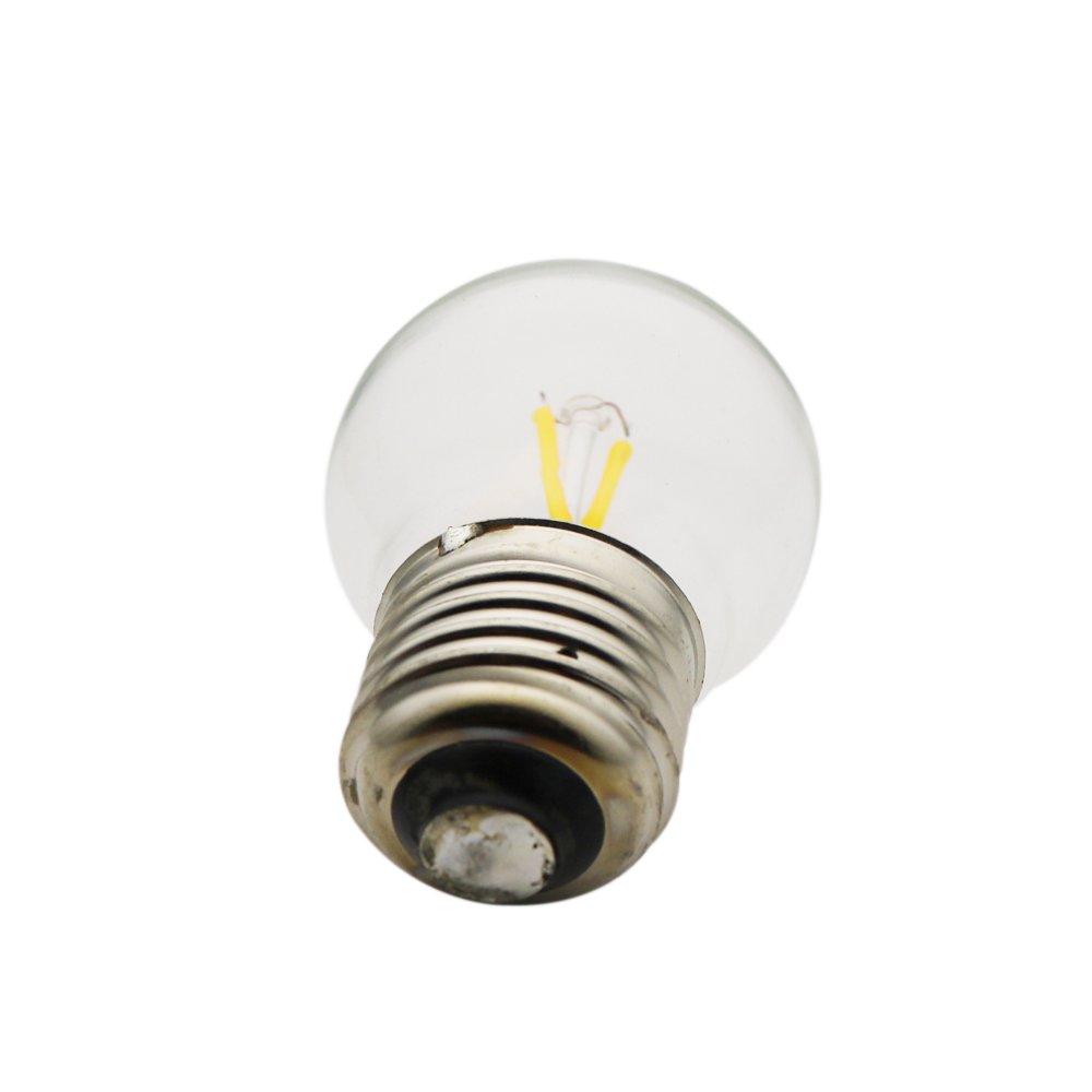 20 sztuk żarówek G45 E27 Mini Globe LED, ciepła biel, 2700 K, 2 W = 20 W, bez możliwości ściemniania, kąt świecenia 360 stopni, żarówka Edisona, żarówki energooszczędne, 20 sztuk