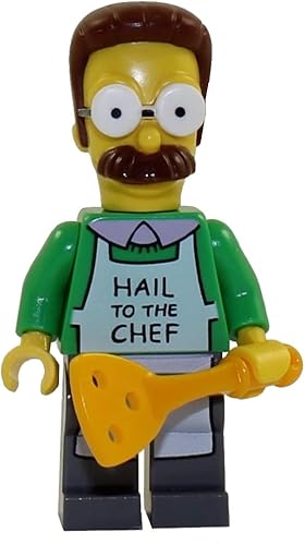 The Simpsons LEGO MiniFigure - Ned Flanders (con delantal) 71006