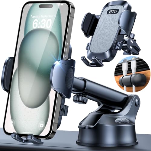 【98+LBS Strongest Suction & Military-Grade】2025 Ultimate Car Phone Mount【Patent & Safety Certs】 Cell Phone Holder Truck Stand for Dashboard Windshield Vent for iPhone 17 Pro Max Samsung