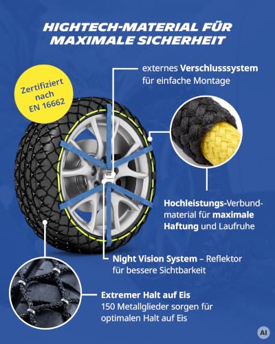 MICHELIN Schneekette Easy Grip Evolution 15 – Ansicht 2