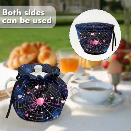 Image of Kitchen Teapot Cosy, Tea Kettle Cover Insulation for Home | Practical Kitchen Teapot Cosy Offers Nice Insulation Effect Functional Tea Kettle Cover Lightweight for Daily Home Use