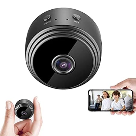 DDLC CCTV Security System AP93 High HD Focus Magnet Camera Mini WiFi Magnetic Live Stream Night Vision IP Wireless 1080P Audio Video Nanny Camera for Home Offices Security