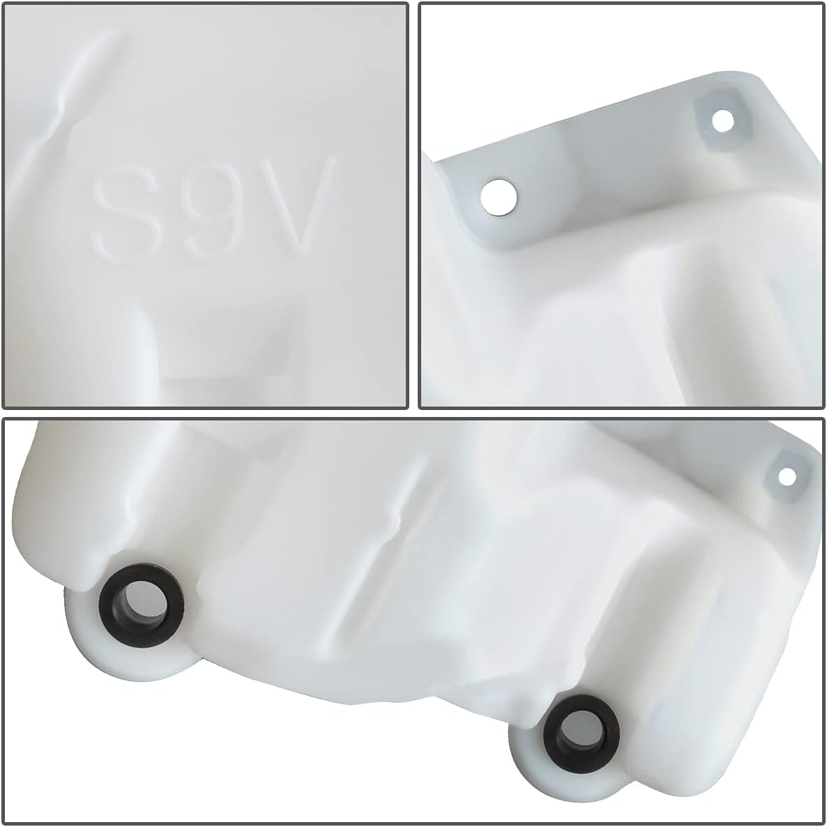 Auto Dynasty HO1288152 Factory Style Car Windshield Washer Reservoir Tank - Reservoir Cap - Compatible with Honda Pilot 03-05, White