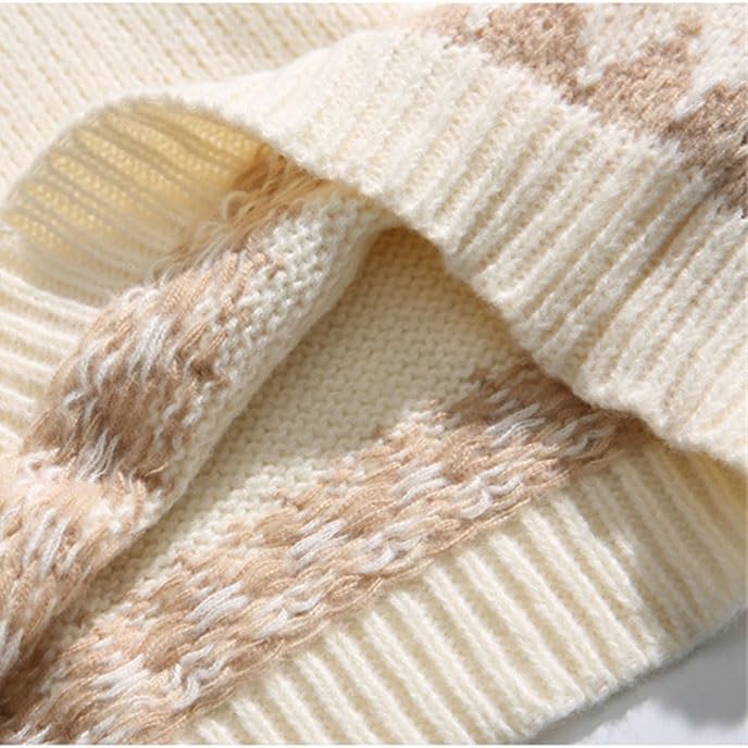 Men's Autumn Winter Personality National Wind Sweater Lovers Round Collar Jumsweater4