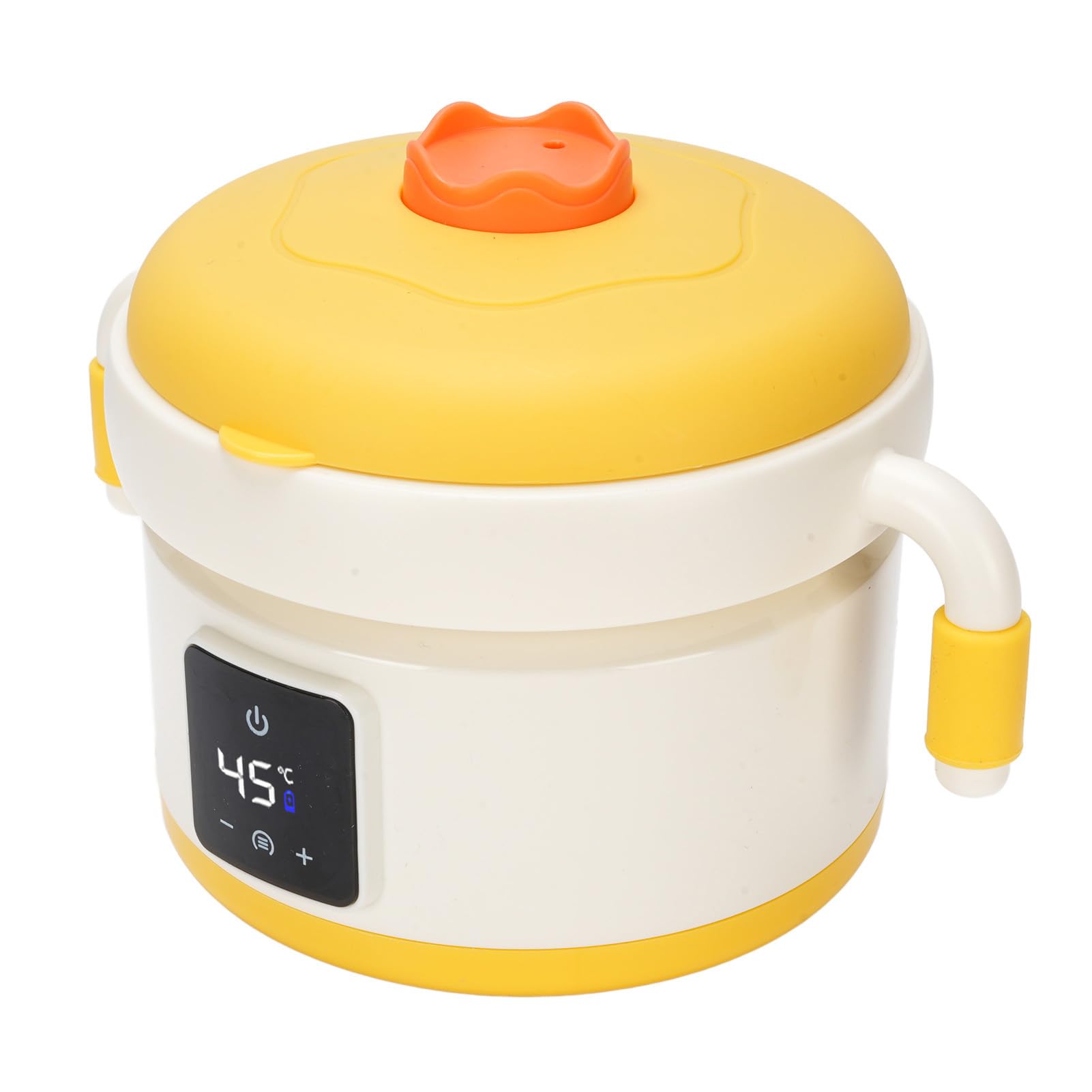 Ciotola Termica Riscaldante per Bambini, Scalda Pasti Ricaricabile 4500mAh, Acciaio Inox 316, 21x10.8cm - Controllo Temperatura Intelligente, Sicuro e Portatile per Alimentazione