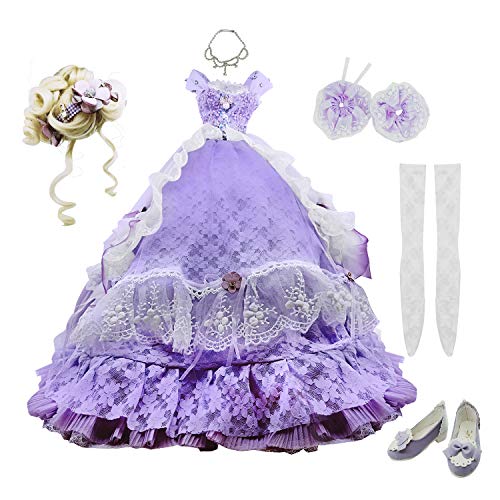 EVA BJD Dolls' Clothes Wigs Shoes Socks Accessories Just for 23inch 1/3 60cm BJD Doll （Olina） (Lucia)