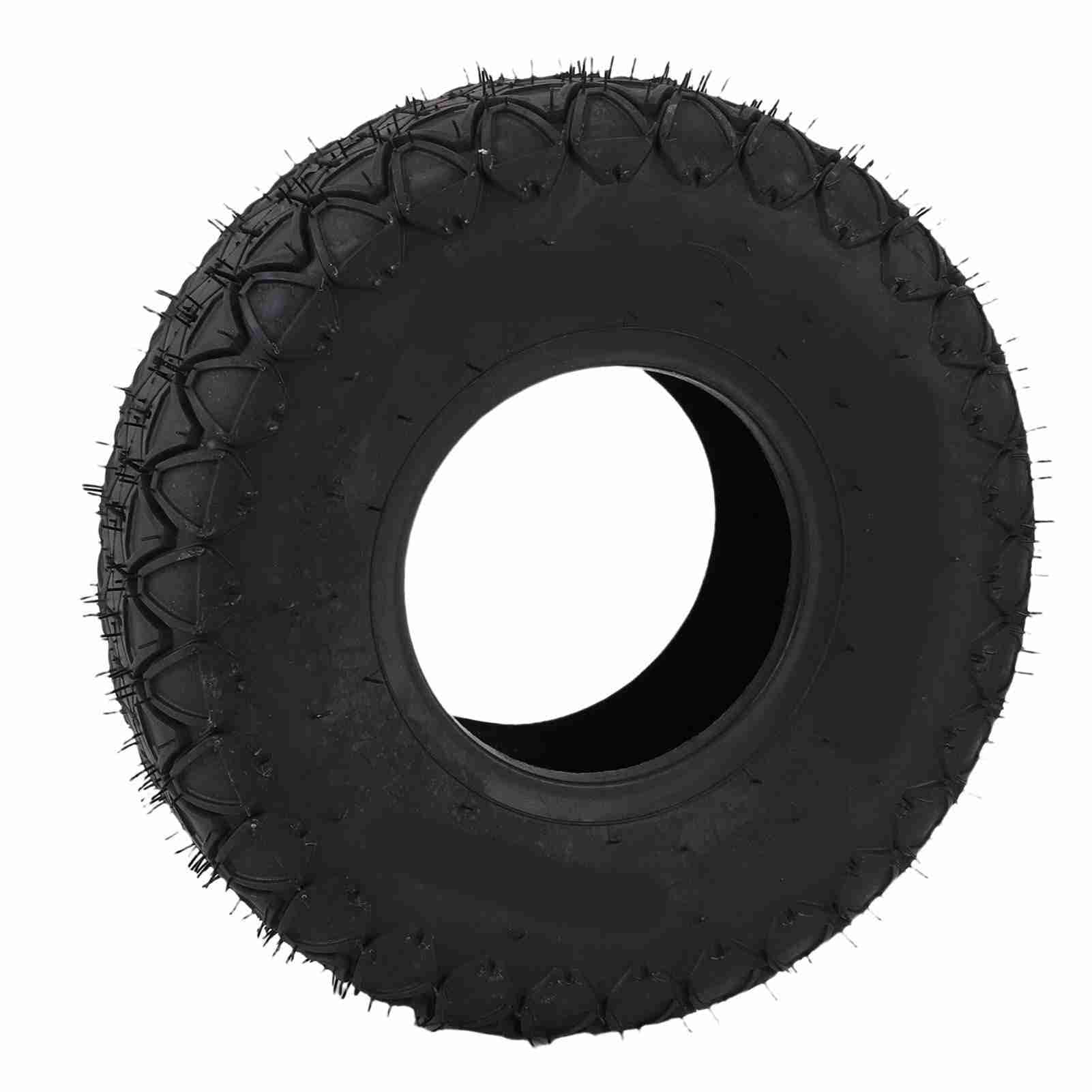 Neumático para Quitanieves 14x4.00-6 Construcción de Capas a Prueba de Pinchazos, Neumático sin Cámara Robusto para Tractor de Césped con Excelente Agarre y Antideslizante,
