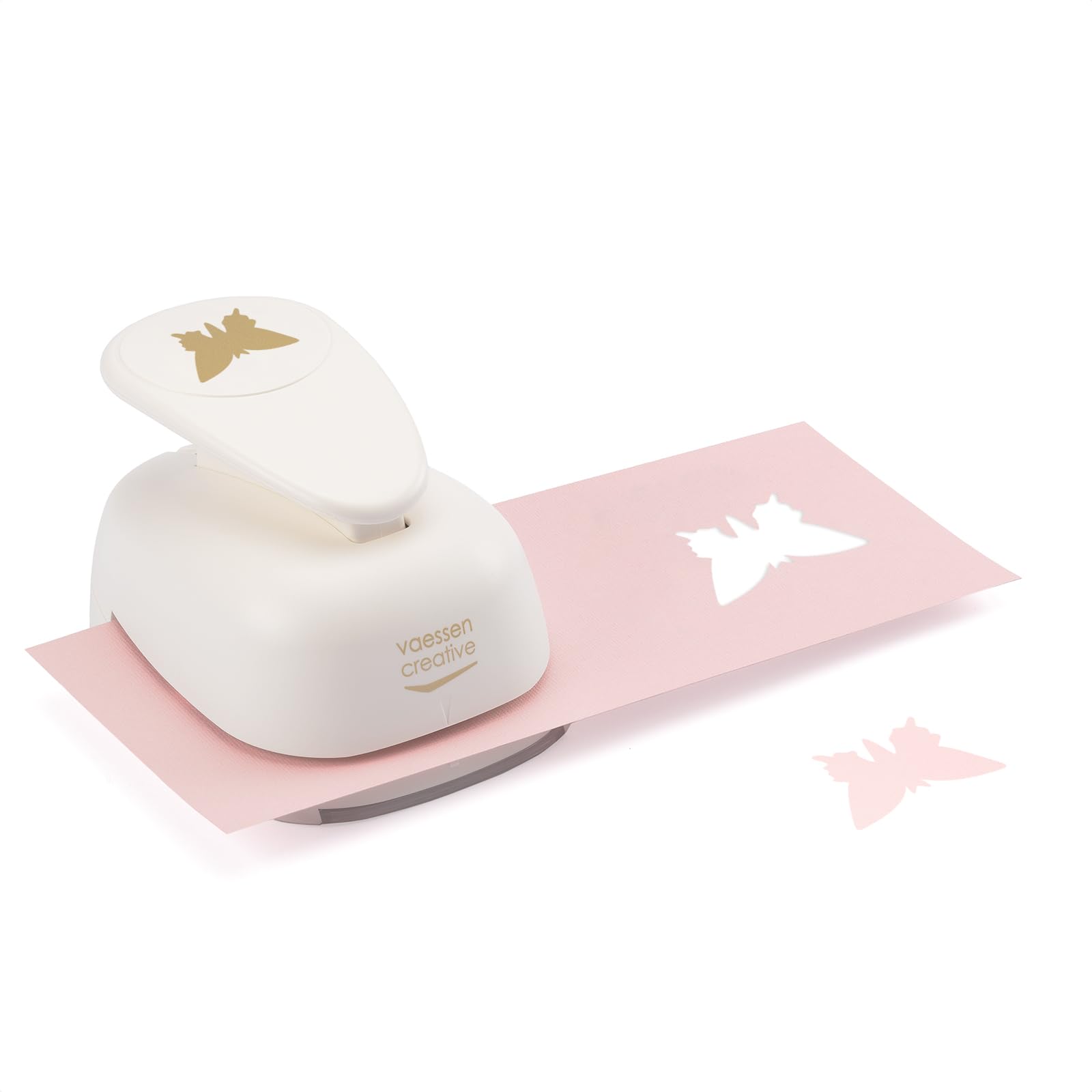 Vaessen Creative Perforatrice Papillon - 2.5 X 3.4 Cm - Pour Projets DIY, Papier Scrapbooking, Plastique Fou, Bullet Journaling, Cartes De Vœux, Papier Découpage, Étiquettes, Décorations