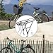Menolana Bike Cargo Rack Rear Bike Rack Back Seat Lightweight Sturdy Luggage Carrier Bicycle Pannier for Traveling Carrying Riding, Adjustable