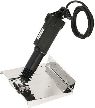 Uflex MTCP912RJ Electromechanical Trim Tabs - with Actuator and Round Stick, 9