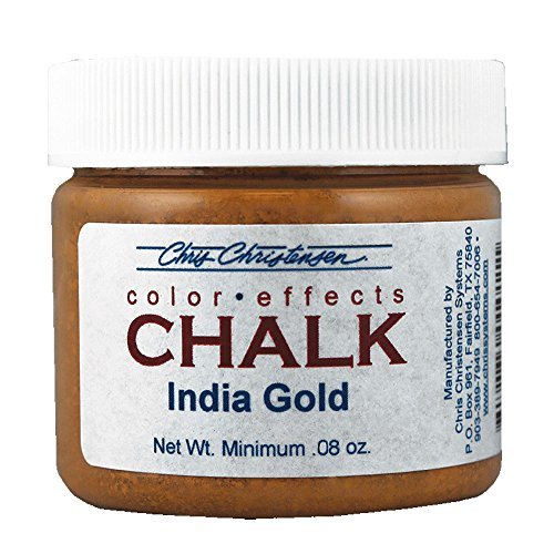 Chris Christensen India Gold Color Effects Chalk, Groom Like a Professional, Rich Color.08 oz