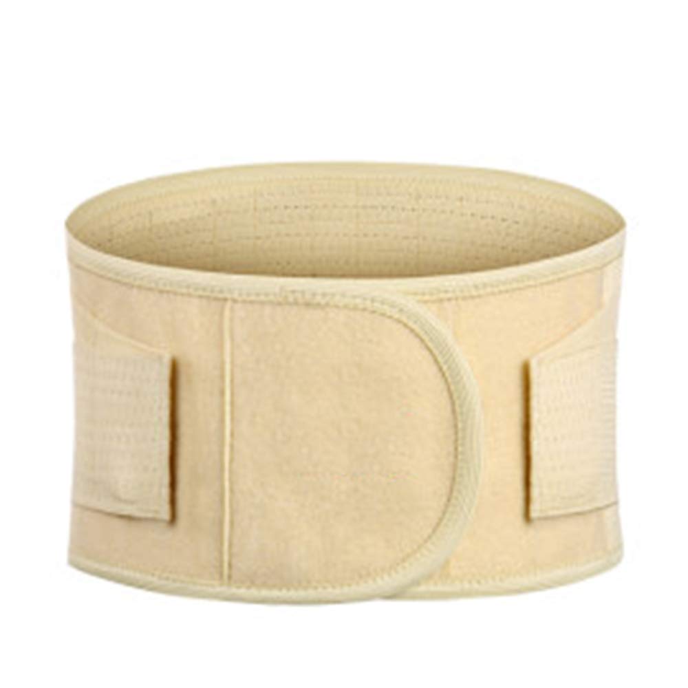 Cinturón de Soporte Lumbar, Correa de Cintura Lumbar, Faja Lumbar para Espalda para Hombres y Mujer, Aliviar el Dolor y Prevenir Lesiones,Negro,XL