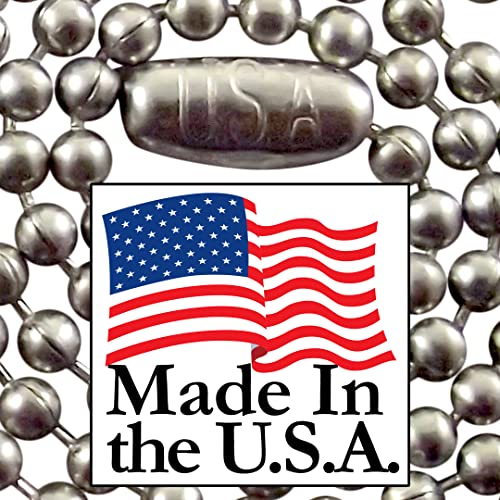 Customized Military Dog Tags - Stainless Steel Dog Tags With Black Silencers #TOP6