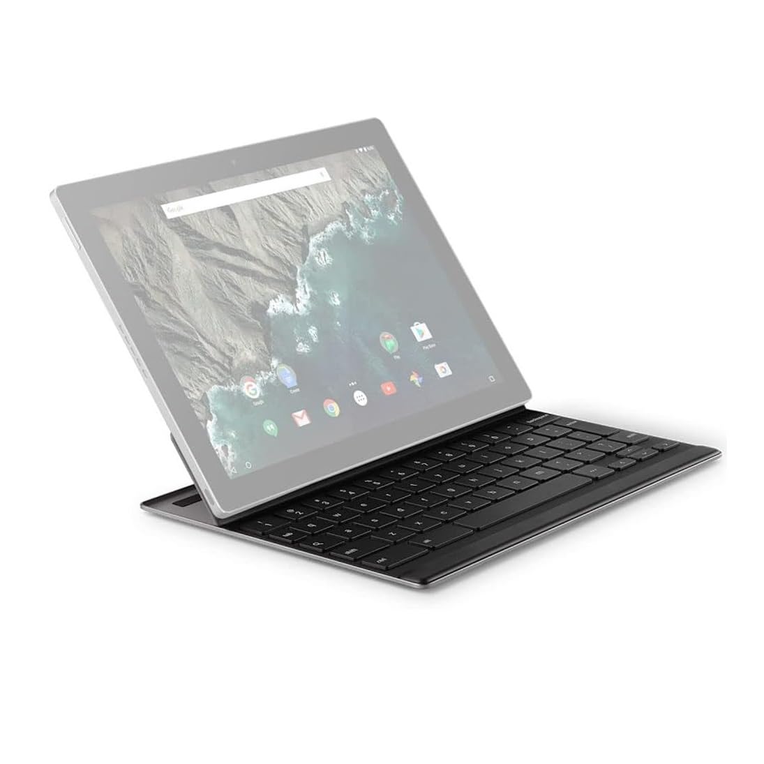 Google Pixel C Keyboard, Auto-Syncing Bluetooth LE Dock and Tablet Cover with QWERTY Keyboard (Charcoal)