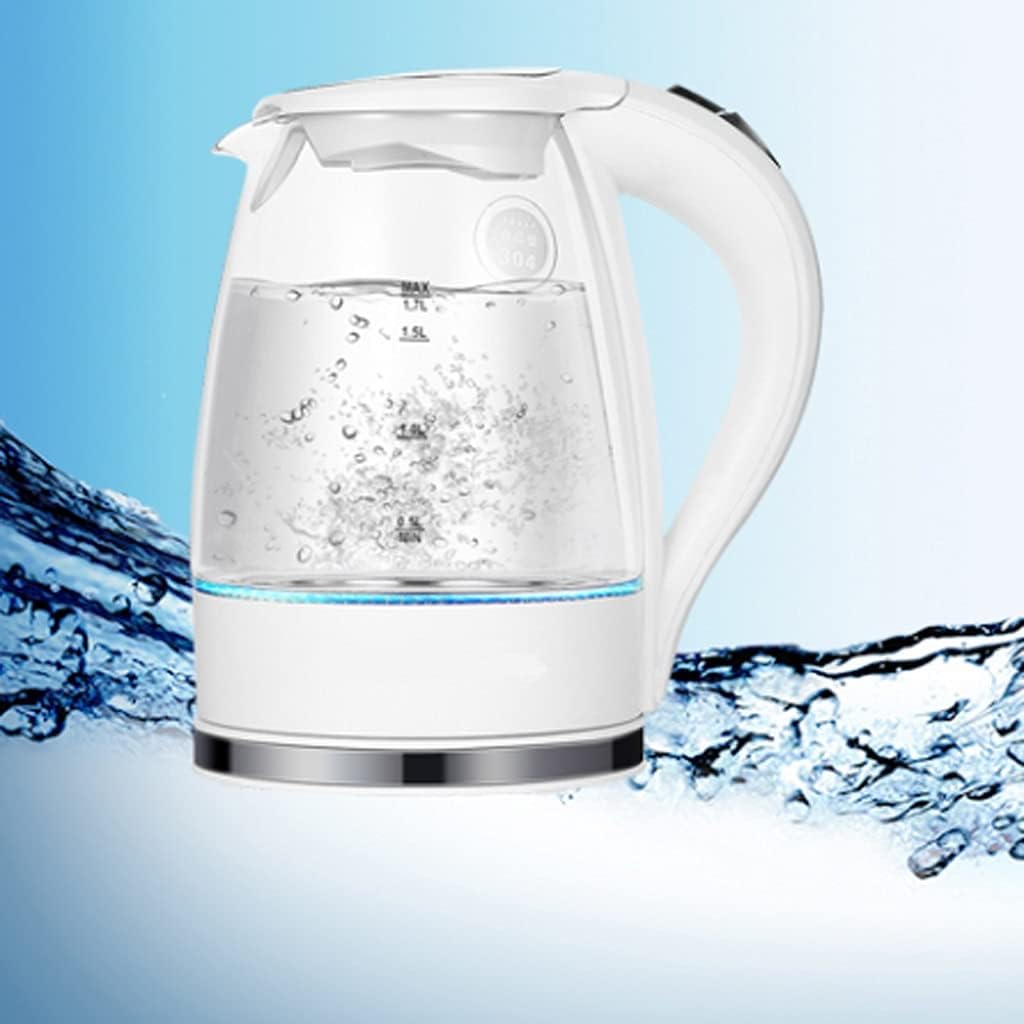 LED Illuminated Glass Kettle Electric Rapid Boil Cordless kettle Teapot Smart kitchen