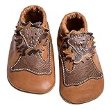  Anna und Paul Krabbelschuhe für Jungen- Leo (Numeric_22)